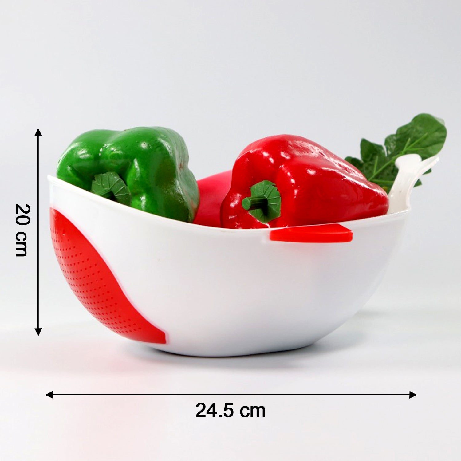 2892 Plastic Rice Pulses Fruits Vegetable Noodles Pasta Washing Bowl And Strainer 2892 Plastic Rice Pulses Fruits Vegetable Noodles Pasta Washing Bowl And Strainer
